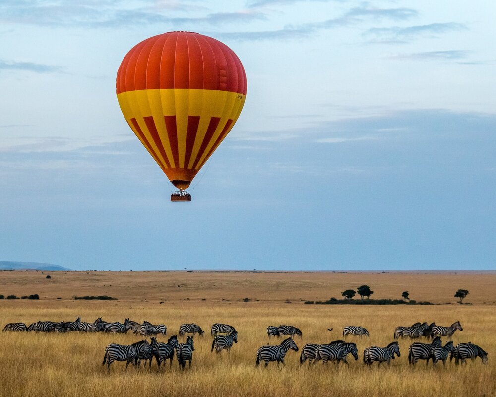 Hot Air Balloon Masai Mara - African Travel